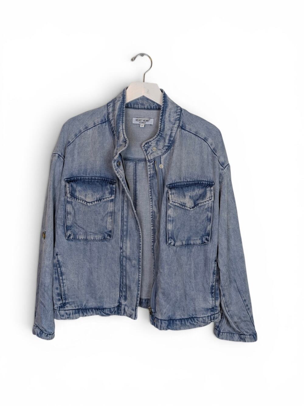 VELVET HEART Rogue Light Skyfall Denim Jacket - Size M